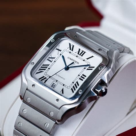 cartier santos watch lookup